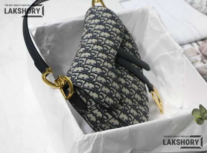 Dior 1:1 Mirror Replica Saddle Bag with Strap Golden 25.5CM/10IN Christian Dior Replica Saddles Dior 1:1 Mirror Replica Saddle Bag with Strap Golden 25.5CM/10IN Christian Dior Replica Saddles
