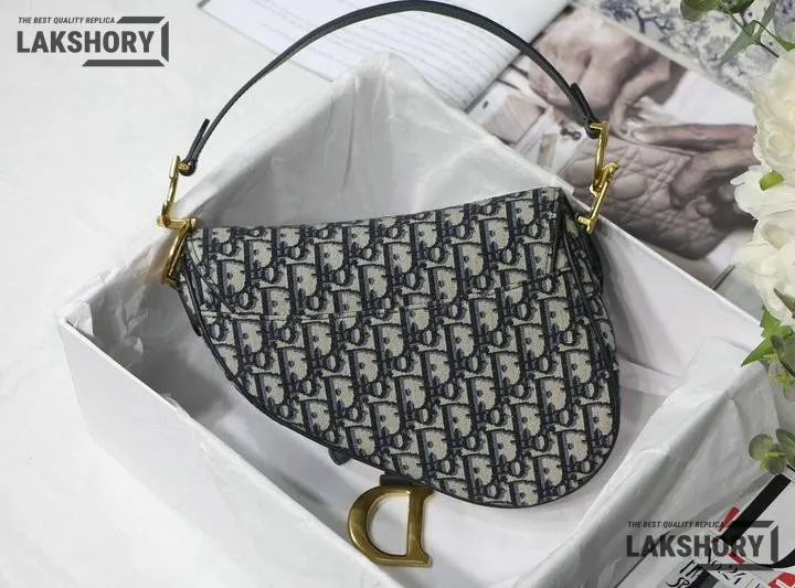 Dior 1:1 Mirror Replica Saddle Bag with Strap Golden 25.5CM/10IN Christian Dior Replica Saddles Dior 1:1 Mirror Replica Saddle Bag with Strap Golden 25.5CM/10IN Christian Dior Replica Saddles