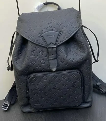 Louis Vuitton 1:1 Mirror Replica Montsouris Backpack Monogram Taurillon Louis Vuitton Replica Christopher