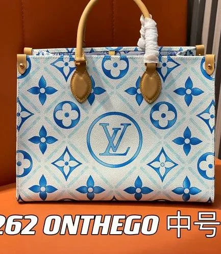 Louis Vuitton 1:1 Mirror Replica OnTheGo MM Monogram Canvas Louis Vuitton Replica Onthego