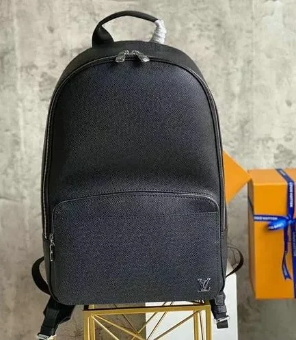 Louis Vuitton 1:1 Mirror Replica Taiga Alex Black Backpack Louis Vuitton Replica Discovery
