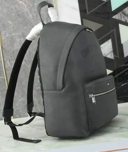 Dior 1:1 Mirror Replica Atelier Signature Print Grey Backpack 42CM/16.5IN Christian Dior Replica Backpacks