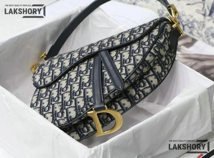 Dior 1:1 Mirror Replica Saddle Bag with Strap Golden 25.5CM/10IN Christian Dior Replica Saddles Dior 1:1 Mirror Replica Saddle Bag with Strap Golden 25.5CM/10IN Christian Dior Replica Saddles
