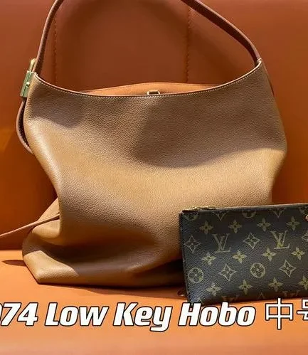 Louis Vuitton 1:1 Mirror Replica Low Key MM Hobo Bag Louis Vuitton Replica CarryAll