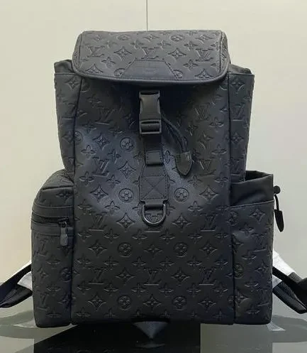 Louis Vuitton 1:1 Mirror Replica Trekking Backpack Shadow Monogram Louis Vuitton Replica Christopher