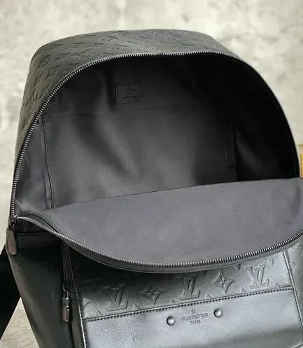 Louis Vuitton 1:1 Mirror Replica Racer Backpack Monogram Shadow Leather Louis Vuitton Replica Discovery