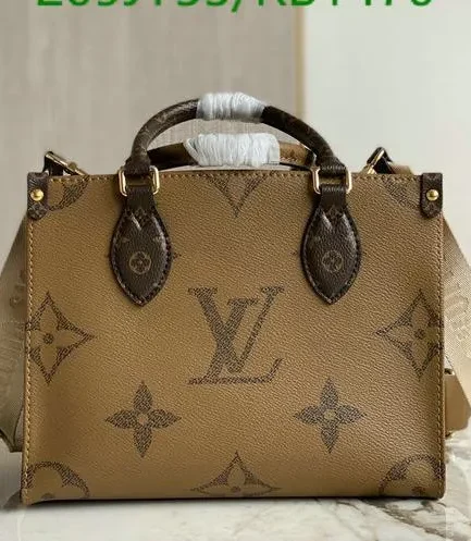 Louis Vuitton 1:1 Mirror Replica OnTheGo PM Monogram Canvas Louis Vuitton Replica Onthego