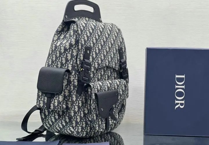 Dior 1:1 Mirror Replica Gallop Maxi Canvas Backpack 47CM/18.5IN Christian Dior Replica Backpacks Dior 1:1 Mirror Replica Gallop Maxi Canvas Backpack 47CM/18.5IN Christian Dior Replica Backpacks