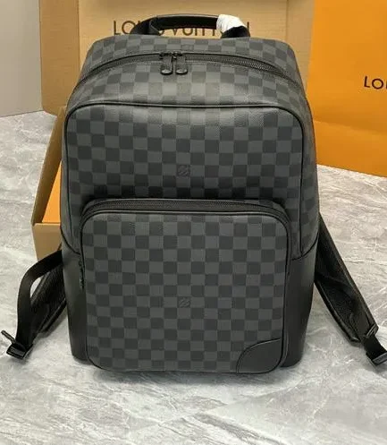 Louis Vuitton 1:1 Mirror Replica Monogram Macassar Rucksack Backpack Louis Vuitton Replica Discovery