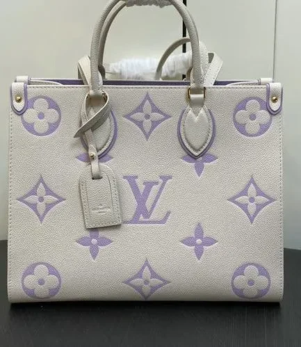 Louis Vuitton 1:1 Mirror Replica OnTheGo MM Monogram Empreinte Louis Vuitton Replica Onthego