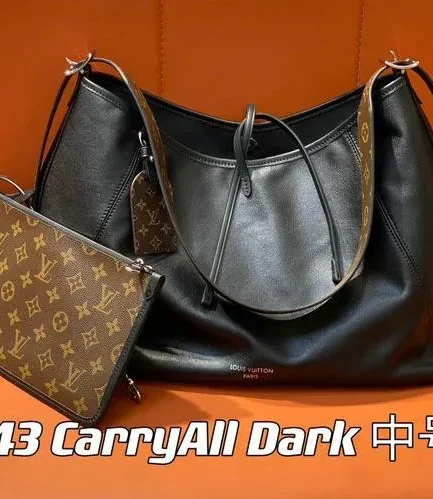 Louis Vuitton 1:1 Mirror Replica CarryAll Vibe MM Bag H34 Louis Vuitton Replica CarryAll