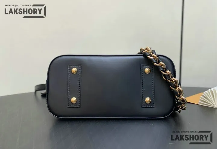 Louis Vuitton 1:1 Mirror Replica Monogram Alma BB Ink 23.5CM/9.3IN Louis Vuitton Replica Alma Louis Vuitton 1:1 Mirror Replica Monogram Alma BB Ink 23.5CM/9.3IN Louis Vuitton Replica Alma