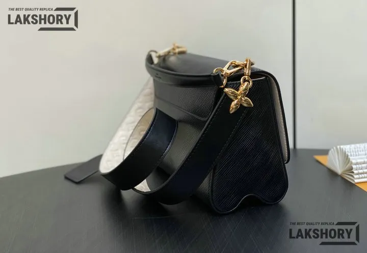 Louis Vuitton 1:1 Mirror Replica Twist MM Epi Grained Leather 23CM/9.1IN Louis Vuitton Replica Twist Louis Vuitton 1:1 Mirror Replica Twist MM Epi Grained Leather 23CM/9.1IN Louis Vuitton Replica Twist