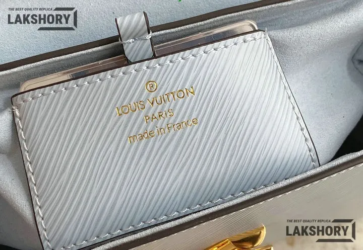 Louis Vuitton 1:1 Mirror Replica Twist MM Epi Leather Shoulder Bag 23CM/9.1IN Louis Vuitton Replica Twist Louis Vuitton 1:1 Mirror Replica Twist MM Epi Leather Shoulder Bag 23CM/9.1IN Louis Vuitton Replica Twist