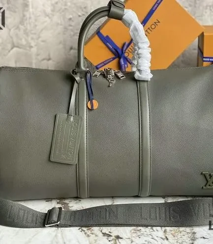 Louis Vuitton 1:1 Mirror Replica Keepall Bandoulire 50 Bag LV Aerogram 50CM/19.7IN Louis Vuitton Replica Keepall