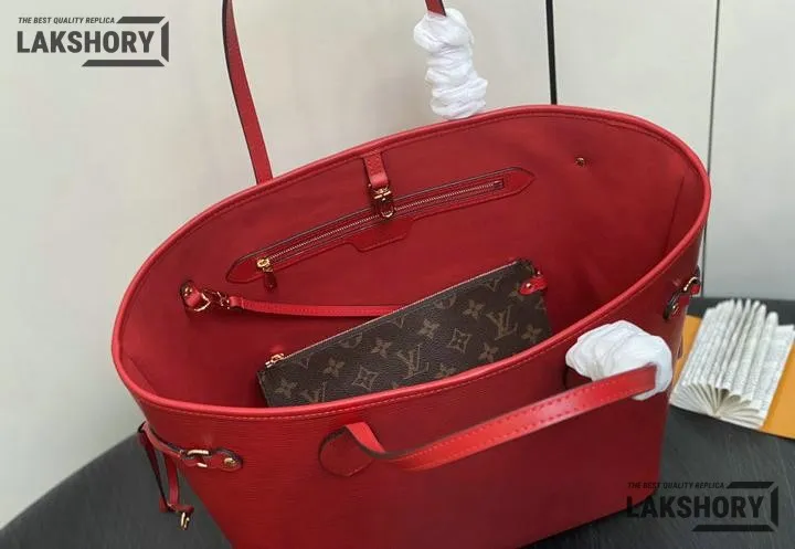 Louis Vuitton 1:1 Mirror Replica Neverfull MM Epi Leather Tote 31CM/12.2IN Louis Vuitton Replica Neverfull Louis Vuitton 1:1 Mirror Replica Neverfull MM Epi Leather Tote 31CM/12.2IN Louis Vuitton Replica Neverfull