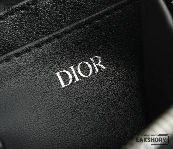 Dior 1:1 Mirror Replica Double Zip Canvas Crossbody Pouch 17CM/6.7IN Christian Dior Other Styles Dior 1:1 Mirror Replica Double Zip Canvas Crossbody Pouch 17CM/6.7IN Christian Dior Other Styles