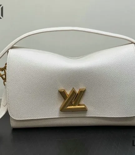 Louis Vuitton 1:1 Mirror Replica Calfskin Soft Twist Shoulder Bag 27CM/10.6IN Louis Vuitton Replica Twist