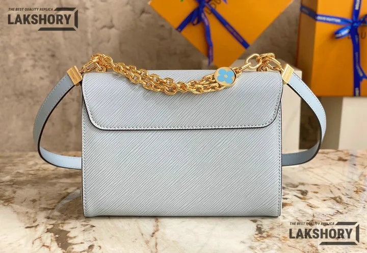 Louis Vuitton 1:1 Mirror Replica Twist MM Epi Leather Shoulder Bag 23CM/9.1IN Louis Vuitton Replica Twist Louis Vuitton 1:1 Mirror Replica Twist MM Epi Leather Shoulder Bag 23CM/9.1IN Louis Vuitton Replica Twist