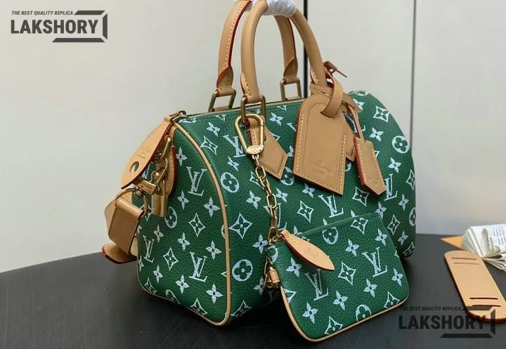 Louis Vuitton 1:1 Mirror Replica Monogram Speedy P9 Bandouliere 25 Runway 25CM/9.8IN Louis Vuitton Replica Speedy Louis Vuitton 1:1 Mirror Replica Monogram Speedy P9 Bandouliere 25 Runway 25CM/9.8IN Louis Vuitton Replica Speedy