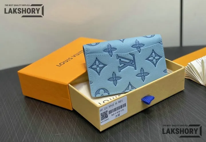 Louis Vuitton 1:1 Mirror Replica Pocket Organizer Leather Monogram Shadow 7.5CM/3IN Louis Vuitton Replica Wallets Louis Vuitton 1:1 Mirror Replica Pocket Organizer Leather Monogram Shadow 7.5CM/3IN Louis Vuitton Replica Wallets