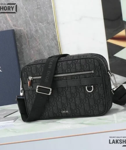 Dior 1:1 Mirror Replica Oblique Messenger Safari Bag w/Strap 26CM/10.2IN Christian Dior Other Styles