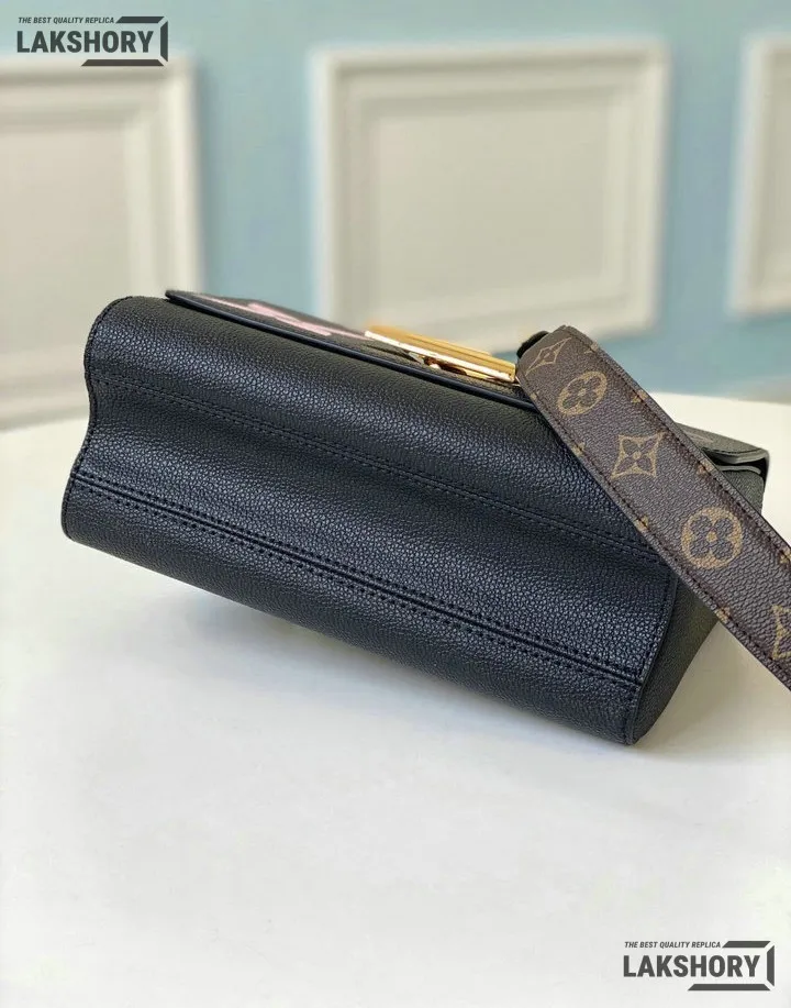Louis Vuitton 1:1 Mirror Replica Twist Multicolor Empreinte Giant MM Black 23CM/9.1IN Louis Vuitton Replica Twist Louis Vuitton 1:1 Mirror Replica Twist Multicolor Empreinte Giant MM Black 23CM/9.1IN Louis Vuitton Replica Twist