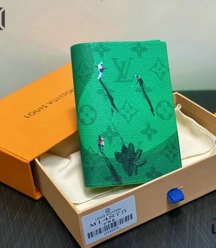 Louis Vuitton 1:1 Mirror Replica Pocket Organizer Monogram Canvas 14CM/5.5IN Louis Vuitton Replica Wallets