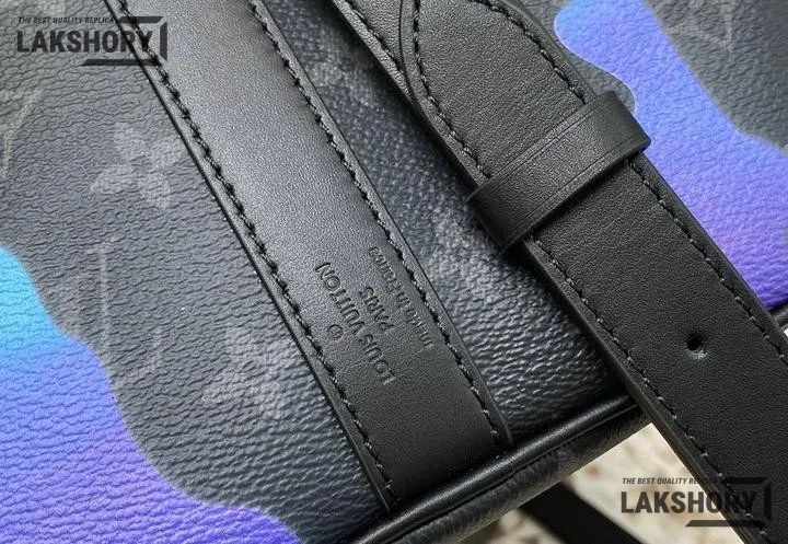 Louis Vuitton 1:1 Mirror Replica Keepall Bandouliere 45 Sunrise Eclipse Black/Grey/Multi 45CM/17.7IN Louis Vuitton Replica Keepall Louis Vuitton 1:1 Mirror Replica Keepall Bandouliere 45 Sunrise Eclipse Black/Grey/Multi 45CM/17.7IN Louis Vuitton Replica Keepall