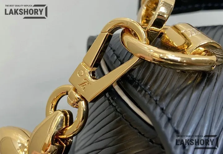 Louis Vuitton 1:1 Mirror Replica Twist MM Epi Grained Leather 23CM/9.1IN Louis Vuitton Replica Twist Louis Vuitton 1:1 Mirror Replica Twist MM Epi Grained Leather 23CM/9.1IN Louis Vuitton Replica Twist