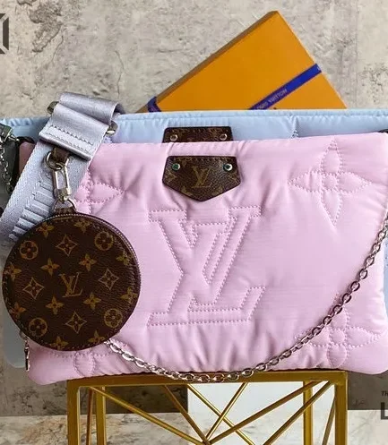 Louis Vuitton 1:1 Mirror Replica Pillow Maxi Multi Pochette Accessoires 34CM/13.4IN Louis Vuitton Replica Pochette Accessories