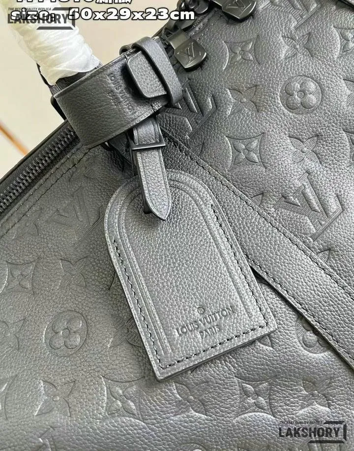 Louis Vuitton 1:1 Mirror Replica Keepall Bandoulire 50 Monogram Shadow Leather 50CM/19.7IN Louis Vuitton Replica Keepall Louis Vuitton 1:1 Mirror Replica Keepall Bandoulire 50 Monogram Shadow Leather 50CM/19.7IN Louis Vuitton Replica Keepall