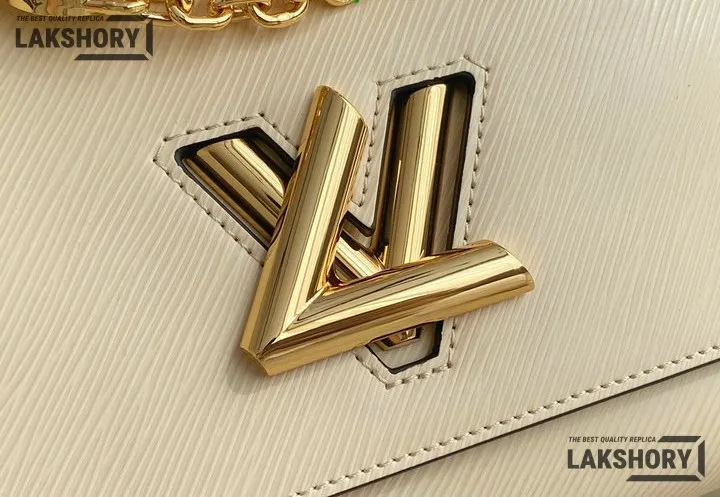 Louis Vuitton 1:1 Mirror Replica Twist MM Epi Leather Shoulder Bag 23CM/9.1IN Louis Vuitton Replica Twist Louis Vuitton 1:1 Mirror Replica Twist MM Epi Leather Shoulder Bag 23CM/9.1IN Louis Vuitton Replica Twist