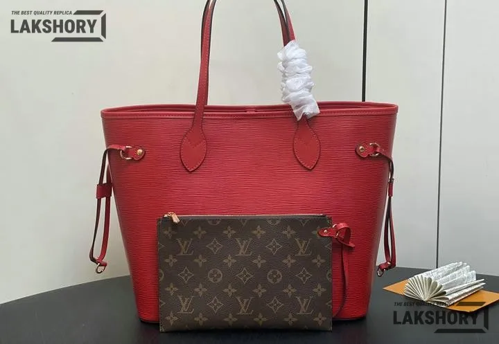 Louis Vuitton 1:1 Mirror Replica Neverfull MM Epi Leather Tote 31CM/12.2IN Louis Vuitton Replica Neverfull Louis Vuitton 1:1 Mirror Replica Neverfull MM Epi Leather Tote 31CM/12.2IN Louis Vuitton Replica Neverfull