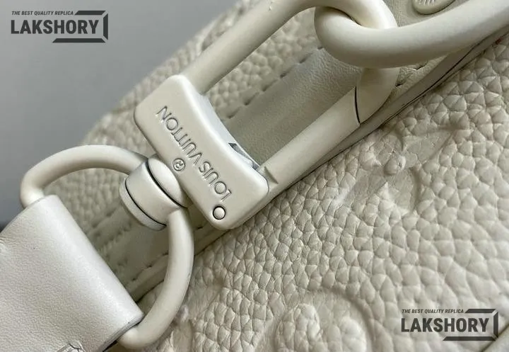 Louis Vuitton 1:1 Mirror Replica Keepall Bandoulire 25 Taurillon Monogram Ceam 25CM/9.8IN Louis Vuitton Replica Keepall Louis Vuitton 1:1 Mirror Replica Keepall Bandoulire 25 Taurillon Monogram Ceam 25CM/9.8IN Louis Vuitton Replica Keepall