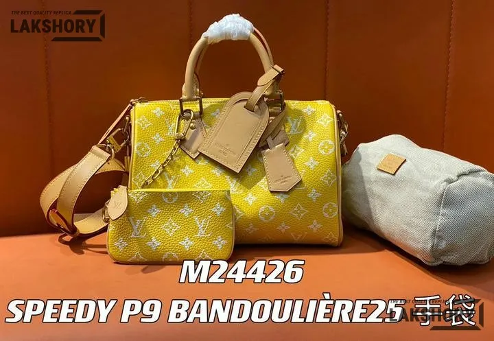 Louis Vuitton 1:1 Mirror Replica Monogram Speedy P9 Bandouliere 25 Runway 25CM/9.8IN Louis Vuitton Replica Speedy Louis Vuitton 1:1 Mirror Replica Monogram Speedy P9 Bandouliere 25 Runway 25CM/9.8IN Louis Vuitton Replica Speedy