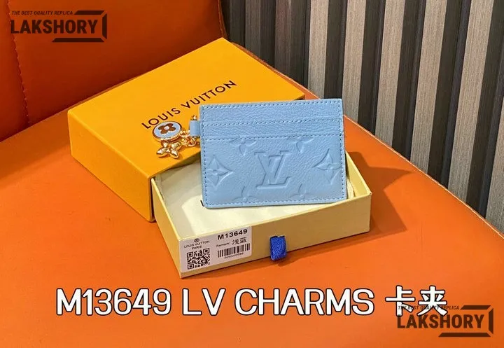 Louis Vuitton 1:1 Mirror Replica LV Charms Card Holder Monogram Empreinte 7CM/2.8IN Louis Vuitton Replica Wallets Louis Vuitton 1:1 Mirror Replica LV Charms Card Holder Monogram Empreinte 7CM/2.8IN Louis Vuitton Replica Wallets