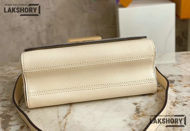 Louis Vuitton 1:1 Mirror Replica Twist MM Epi Leather Shoulder Bag 23CM/9.1IN Louis Vuitton Replica Twist Louis Vuitton 1:1 Mirror Replica Twist MM Epi Leather Shoulder Bag 23CM/9.1IN Louis Vuitton Replica Twist
