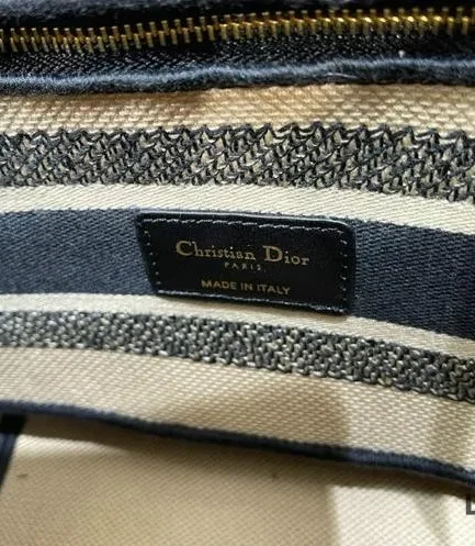 Dior 1:1 Mirror Replica Toile de Jouy Voyage Lady D-Lite Beige 24CM/9.4IN Christian Dior Replica Lady