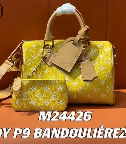 Louis Vuitton 1:1 Mirror Replica Monogram Speedy P9 Bandouliere 25 Runway 25CM/9.8IN Louis Vuitton Replica Speedy