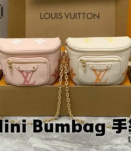 Louis Vuitton 1:1 Mirror Replica Mini Bumbag Monogram 17CM/6.7IN Louis Vuitton Replica Bumbag