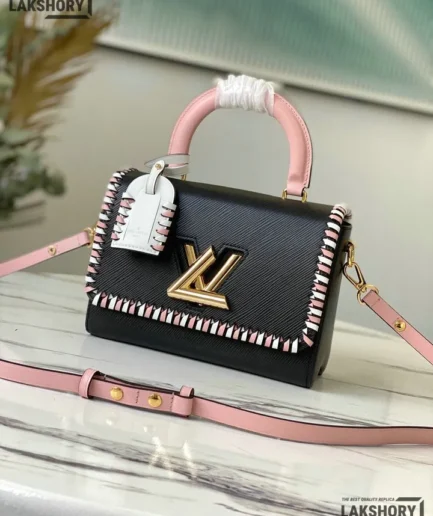 Louis Vuitton 1:1 Mirror Replica LV Twist Braided Epi Leather 23CM/9.1IN Louis Vuitton Replica Twist