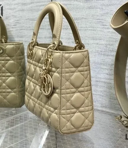 Dior 1:1 Mirror Replica Small Lady Dior My ABCDior 20CM/7.9IN Christian Dior Replica Lady