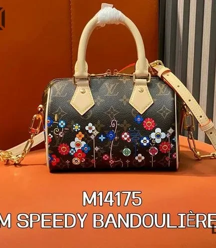 Louis Vuitton 1:1 Mirror Replica LV x TM Speedy Bandoulire 20 Monogram Canvas 20.5CM/8.1IN Louis Vuitton Replica Speedy