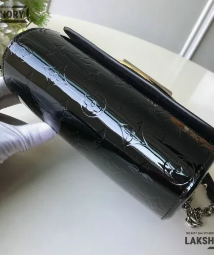 Louis Vuitton 1:1 Mirror Replica Twist Monogram Leather Pochette 19.5CM/7.7IN Louis Vuitton Replica Twist