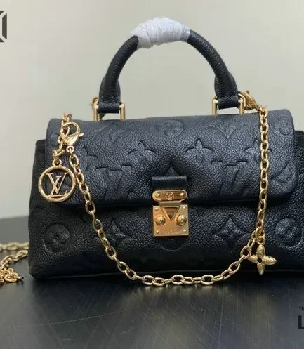 Louis Vuitton 1:1 Mirror Replica Nano Madeleine Monogram Empreinte 21CM/8.3IN Louis Vuitton Replica Pochette Metis