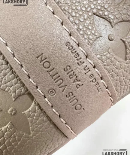 Louis Vuitton 1:1 Mirror Replica Empreinte Giant Keepall Bandouliere 45 Tourterelle 45CM/17.7IN Louis Vuitton Replica Keepall