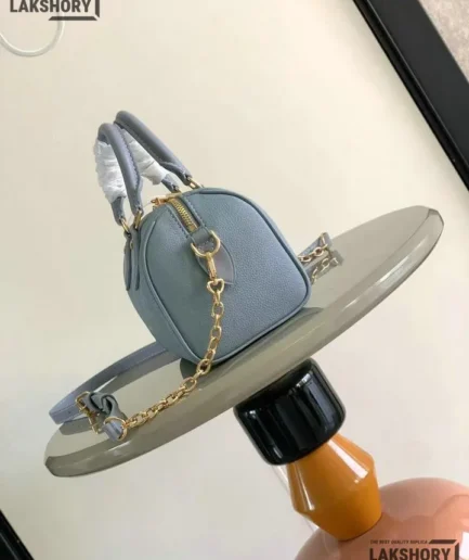 Louis Vuitton 1:1 Mirror Replica Speedy Bandoulire 20 Blue Bag 20.5CM/8.1IN Louis Vuitton Replica Speedy