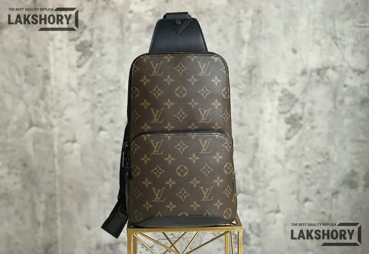 Louis Vuitton 1:1 Mirror Replica Avenue Slingbag Damier Graphite Canvas 31CM/12.2IN Louis Vuitton Replica Avenue Louis Vuitton 1:1 Mirror Replica Avenue Slingbag Damier Graphite Canvas 31CM/12.2IN Louis Vuitton Replica Avenue