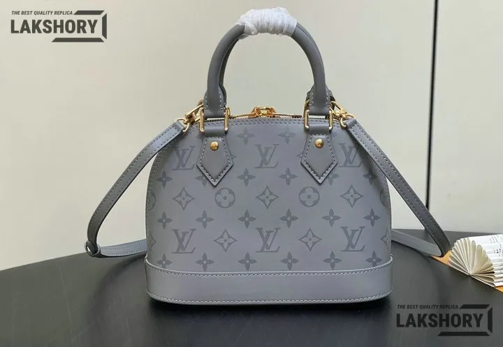 Louis Vuitton 1:1 Mirror Replica Monogram Alma BB Ink 23.5CM/9.3IN Louis Vuitton Replica Alma Louis Vuitton 1:1 Mirror Replica Monogram Alma BB Ink 23.5CM/9.3IN Louis Vuitton Replica Alma